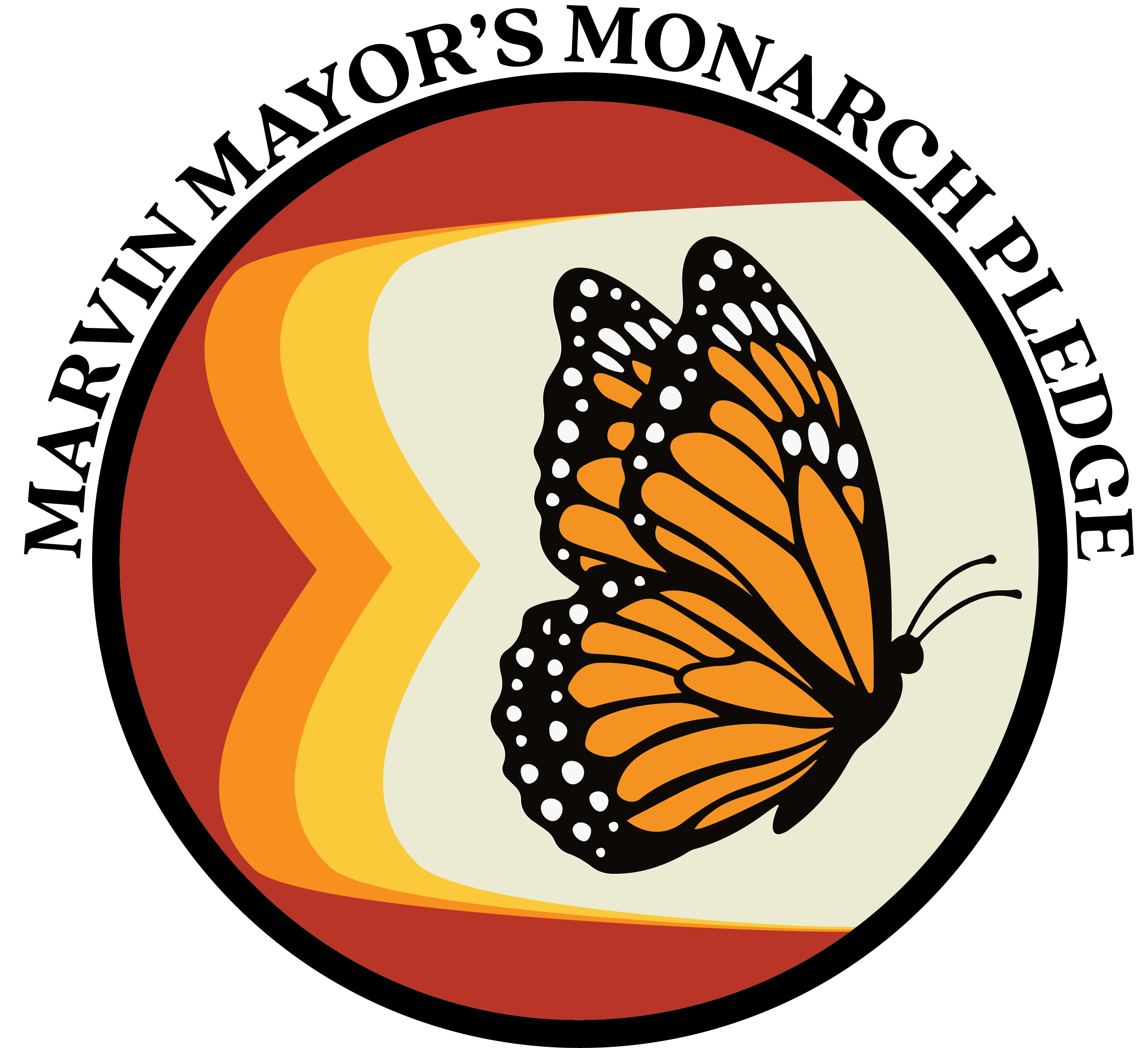 Marvin Mayor's Monarch Pledge Logo